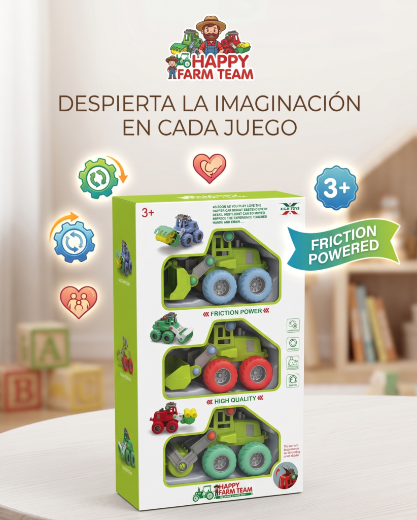 SET DE CARROS GRANJEROS